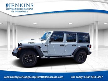 2021 Jeep Wrangler Unlimited Willys 4X4 3.6L V6 24V VVT Engine SUV Automatic 4 Door