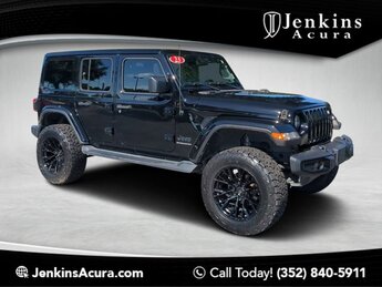 2023 Black Clearcoat Jeep Wrangler Sahara Altitude 4X4 Automatic SUV
