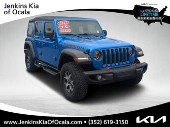 2022 Jeep Wrangler Unlimited Rubicon Intercooled Turbo Premium Unleaded I-4 2.0 L/122 Engine 4 Door SUV 4X4 Automatic