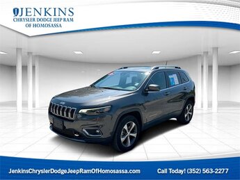 2021 Granite Crystal Metallic Clearcoat Jeep Cherokee Limited 4 Door Automatic Regular Unleaded V-6 3.2 L/198 Engine SUV