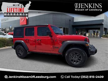 2024 Firecracker Red Clearcoat Jeep Wrangler Sport S 2.0L I4 DOHC Engine Automatic SUV