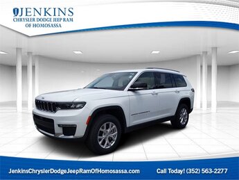 2021 Bright White Clearcoat Jeep Grand Cherokee L Limited 4 Door Automatic SUV 3.6L V6 24V VVT Engine