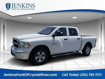 2022 Bright White Clearcoat Ram 1500 Classic SLT 3.6L V6 24V VVT Engine 4 Door Truck Automatic 4X4