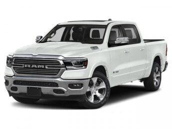 2021 Bright White Clearcoat Ram 1500 Laramie RWD Truck Regular Unleaded V-8 5.7 L/345 Engine Automatic