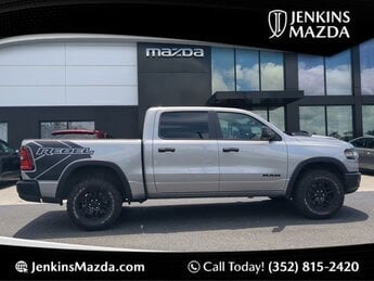 2025 Billet Silver Metallic Clearcoat Ram 1500 Rebel Automatic Twin Turbo Regular Unleaded I-6 3.0 L/183 Engine 4X4