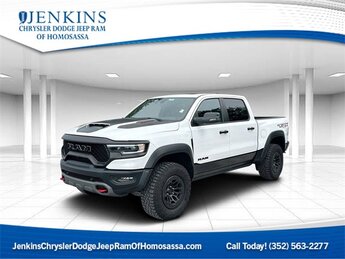 2023 Bright White Clearcoat Ram 1500 TRX Automatic 4 Door 6.2L Supercharged HEMI V8 SRT Engine