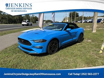 2023 Ford Mustang EcoBoost Premium Convertible Automatic Intercooled Turbo Premium Unleaded I-4 2.3 L/140 Engine RWD