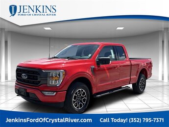 2022 Race Red Ford F-150 XLT Truck 4 Door Regular Unleaded 2.7 L EcoBoost Engine 4X4 Automatic