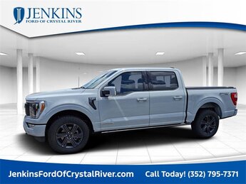 2023 Avalanche Gray Ford F-150 Lariat 3.5L PowerBoost Full-Hybrid V6 Engine Truck 4 Door