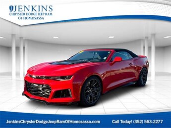 2018 Red Hot Chevrolet Camaro ZL1 Automatic 2 Door RWD