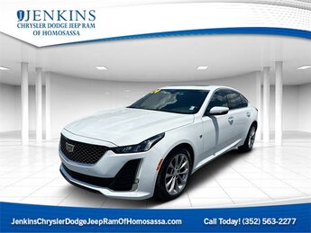 2024 Summit White Cadillac CT5 Premium Luxury Car Automatic 2.0L I4 Turbocharged DOHC 16V LEV3-SULEV30 237hp Engine