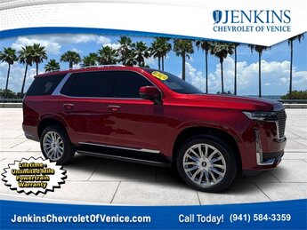2023 Radiant Red Tintcoat Cadillac Escalade 4WD Premium Luxury 4 Door 4X4 SUV Automatic