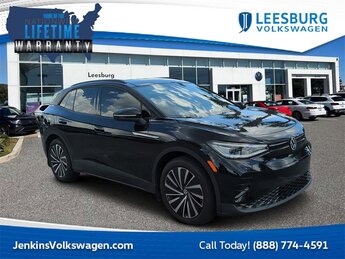 2024 Deep Black Pearl Volkswagen ID.4 S Electric Motor Engine RWD Automatic 4 Door SUV