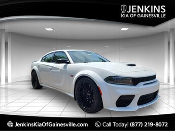 2023 White Knuckle Clearcoat Dodge Charger Scat Pack Widebody Car 4 Door Premium Unleaded V-8 6.4 L/392 Engine Automatic RWD