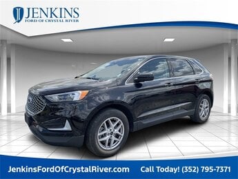2023 Agate Black Metallic Ford Edge SEL Automatic AWD EcoBoost 2.0L I4 GTDi DOHC Turbocharged VCT Engine SUV 4 Door