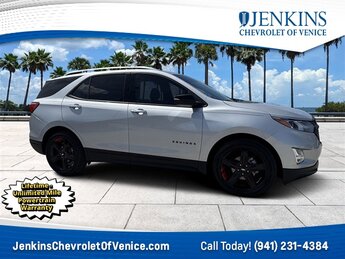 2021 Silver Ice Metallic Chevrolet Equinox Premier Automatic SUV FWD 4 Door