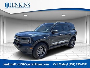 2022 Alto Blue Metallic Tinted Clearcoat Ford Bronco Sport Big Bend 4X4 Automatic 4 Door