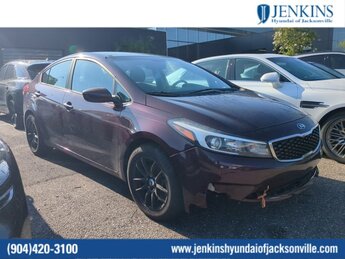 2017 Garnet Red Kia Forte LX Automatic Car FWD