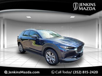 2023 Deep Crystal Blue Mica Mazda CX-30 2.5 S Preferred Package AWD SUV Regular Unleaded I-4 2.5 L/152 Engine