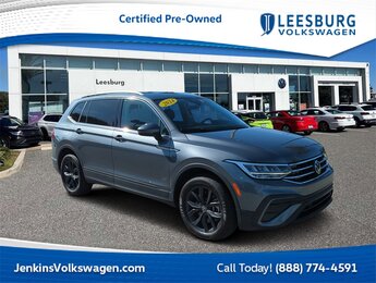 2024 Platinum Gray Metallic Volkswagen Tiguan SE 2.0L TSI DOHC Engine SUV FWD 4 Door