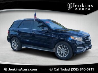 2018 Lunar Blue Metallic Mercedes-Benz GLE GLE 350 SUV Premium Unleaded V-6 3.5 L/213 Engine Automatic RWD 4 Door