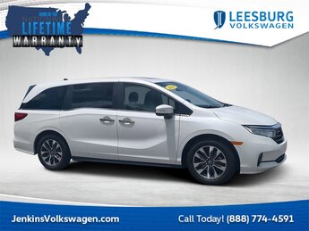 2024 Platinum White Pearl Honda Odyssey EX-L Van Automatic 4 Door