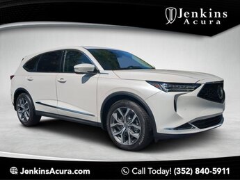 2024 Platinum White Pearl Acura MDX w/Technology Package Premium Unleaded V-6 3.5 L/212 Engine SUV Automatic