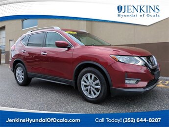 2018 Scarlet Ember Nissan Rogue SV 4 Door SUV 2.5L I4 DOHC 16V Engine