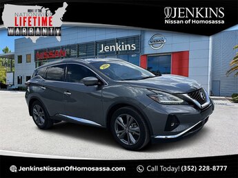 2019 Gun Metallic Nissan Murano Platinum 3.5L V6 DOHC 24V Engine 4 Door Automatic (CVT) FWD