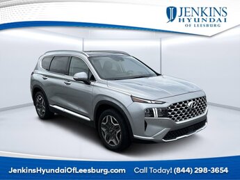 2021 Shimmering Silver Hyundai Santa Fe Limited FWD Intercooled Turbo Regular Unleaded I-4 2.5 L/152 Engine 4 Door