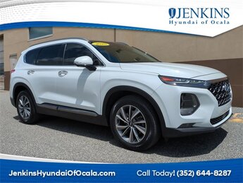 2020 Quartz White Hyundai Santa Fe Limited 4 Door AWD SUV