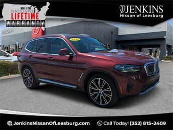 2022 BMW X3 sDrive30i Automatic SUV RWD 4 Door Intercooled Turbo Premium Unleaded I-4 2.0 L/122 Engine