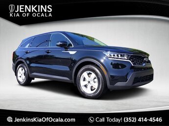2021 Ebony Black Kia Sorento LX Regular Unleaded I-4 2.5 L/152 Engine SUV FWD 4 Door