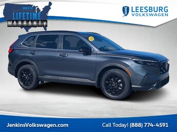 2024 Meteorite Gray Metallic Honda CR-V Hybrid Sport Automatic (CVT) Gas/Electric I-4 2.0 L/122 Engine SUV 4 Door