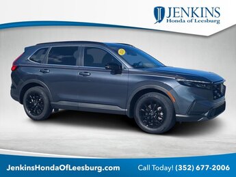 2024 Meteorite Gray Metallic Honda CR-V Hybrid Sport Automatic (CVT) Gas/Electric I-4 2.0 L/122 Engine SUV 4 Door