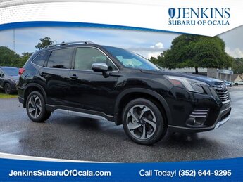 2022 Crystal Black Silica Subaru Forester Touring SUV AWD 4 Door Regular Unleaded H-4 2.5 L/152 Engine