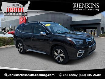 2021 Crystal Black Silica Subaru Forester Touring SUV Automatic (CVT) AWD 2.5L 4-Cylinder DOHC 16V VVT Engine
