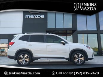 2020 Crystal White Pearl Subaru Forester Touring SUV Regular Unleaded H-4 2.5 L/152 Engine Automatic (CVT) 4 Door
