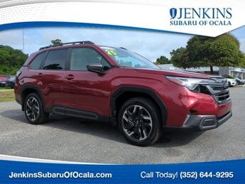 2025 Crimson Red Pearl Subaru Forester Limited 4 Door SUV Automatic (CVT)