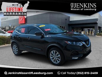 2021 Magnetic Black Pearl Nissan Rogue Sport S 4 Door Automatic (CVT) FWD 2.0L DOHC Engine