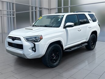 2021 Super White Toyota 4Runner TRD Off Road Premium 4 Door 4X4 4.0L V6 SMPI DOHC Engine Automatic