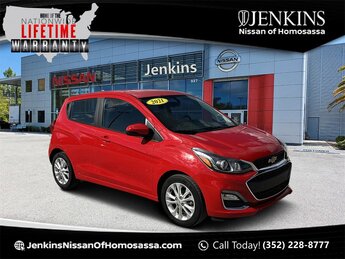 2021 Red Hot Chevrolet Spark 1LT Hatchback Automatic (CVT) FWD 4 Door 1.4L DOHC Engine