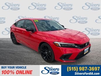 2024 Rallye Red Honda Civic Sport Automatic (CVT) FWD 4 Door