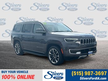 2022 Baltic Gray Metallic Clearcoat Jeep Wagoneer Series II 4X4 SUV 4 Door