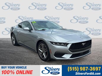 2024 Iconic Silver Metallic Ford Mustang EcoBoost RWD Automatic 2 Door Coupe