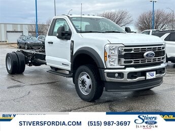 2024 Oxford White Ford F-600SD Power Stroke 6.7L V8 DI 32V OHV Turbodiesel Engine Automatic 4X4 2 Door