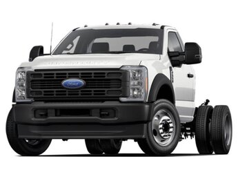 2024 Oxford White Ford Super Duty F-550 DRW XL Automatic Power Stroke 6.7L V8 DI 32V OHV Turbodiesel Engine 2 Door Truck