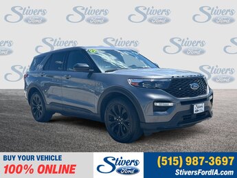 2022 Carbonized Gray Metallic Ford Explorer ST 4 Door 4X4 SUV