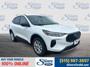 2025 Oxford White Ford Escape Active SUV FWD 1.5L EcoBoost Engine Automatic