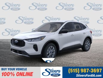2025 Oxford White Ford Escape Active Automatic 4 Door SUV 1.5L EcoBoost Engine
